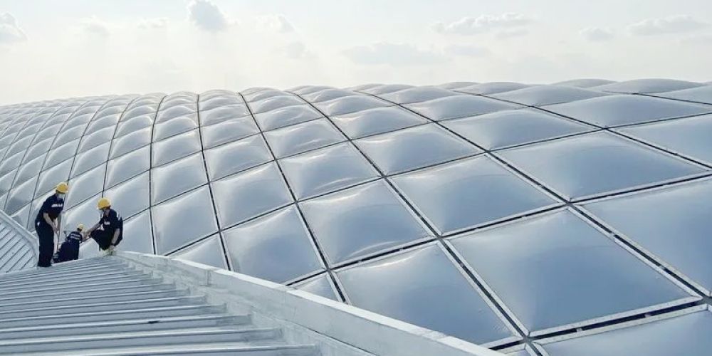 ETFE air pillow system