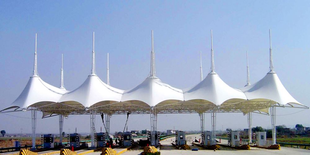 Comparison of the cost and maintenance of PTFE and PVC tensioned membrane structures