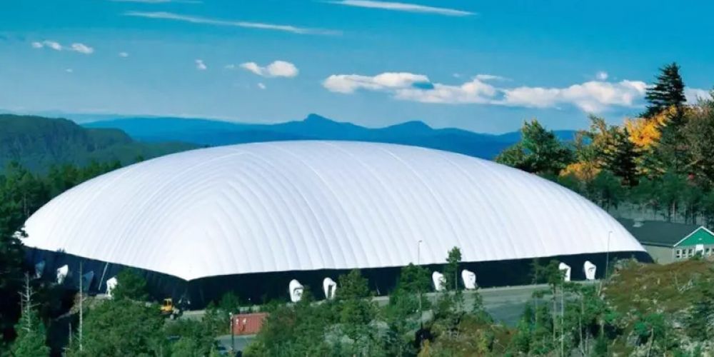 How are architectural membrane materials heat-welded and joined?