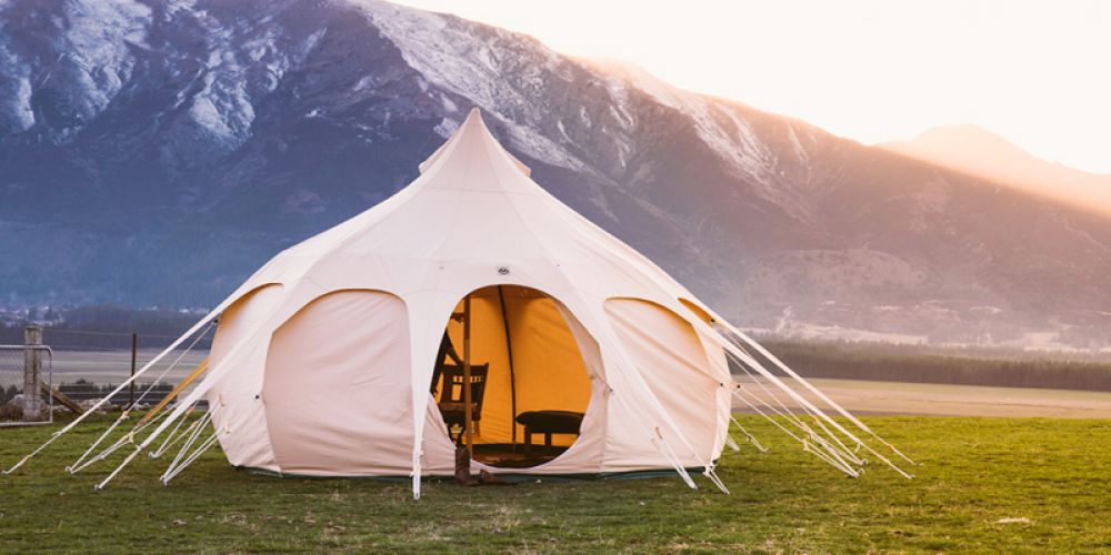 Put up a tent, away from the noise. Did you choose the right tent?