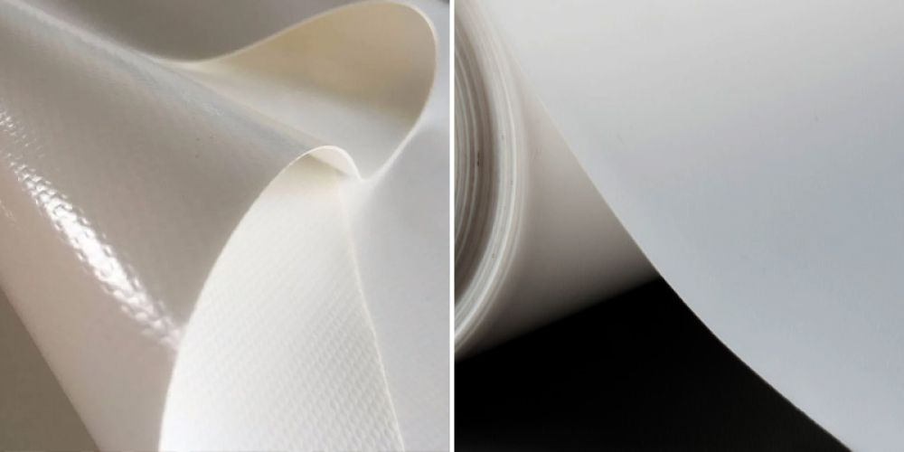 Comparison of PTFE film and PVC film