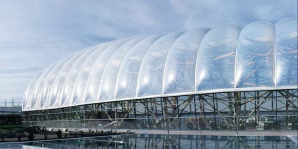 The heat sealing production technology of ETFE membrane structures