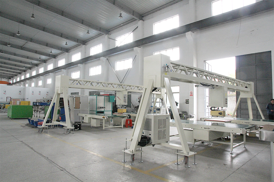 gantry type continuous etfe welding machine