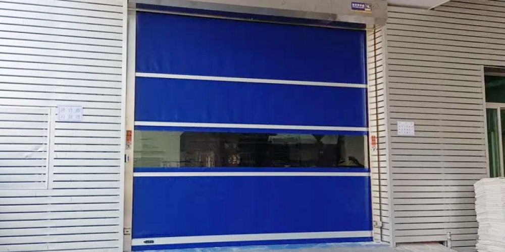 PVC soft fast shutter doors: Efficient protection of factory floor and multi-field applications