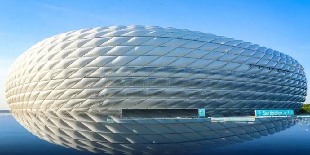 Detailed Explanation of the materials of the Allianz Arena in Munich, Germany