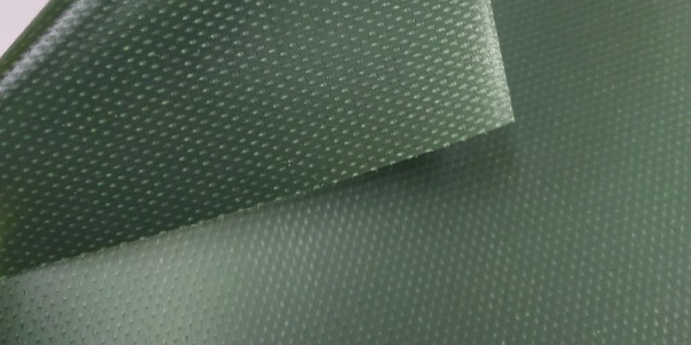 The welding temperature range of PVC/PVDF coated fabric