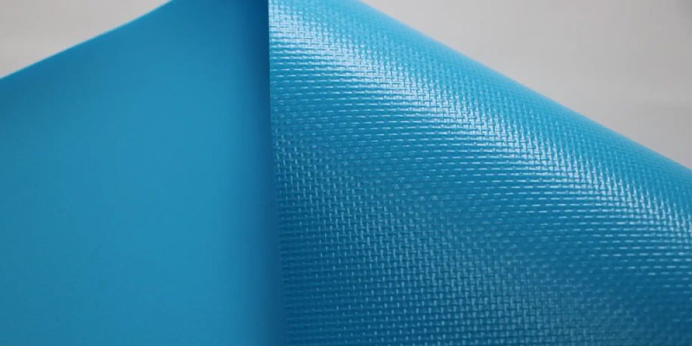 What are some application examples of PVC mesh fabric?