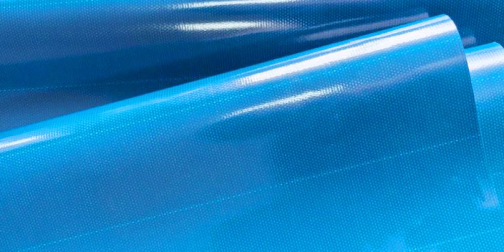 The welding method of PVC knife-scraping fabric