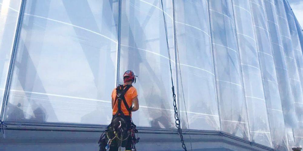 Precautions for heat sealing construction of ETFE membrane materials